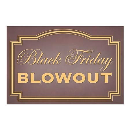 CGSignLab | Black Friday Blowout -Classic Brown נצמד חלון | 36 x24